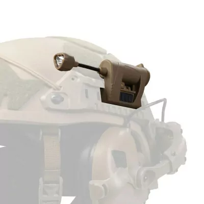 Тактичний ліхтар на шолом Night Evolution LT-09-T з 4-ма світлодіодами. Койот