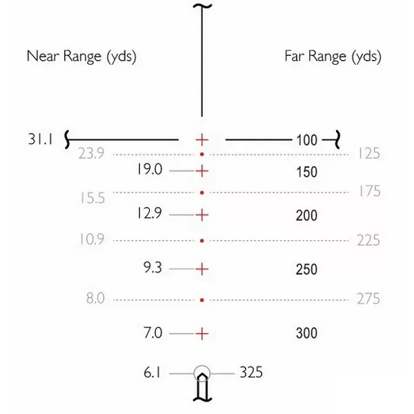 Приціл оптичний Hawke Vantage IR 4-12x40 AO (Rimfire .22 WMR R/G) 