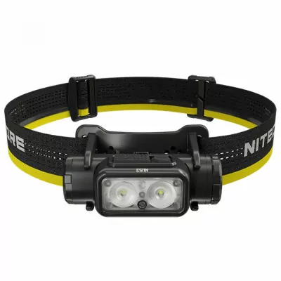 Ліхтар налобний Nitecore NU53 (Білий + Червоний LED, 1800 люмен, 11 режимів, 1x21700, USB-C, датчик наближення)