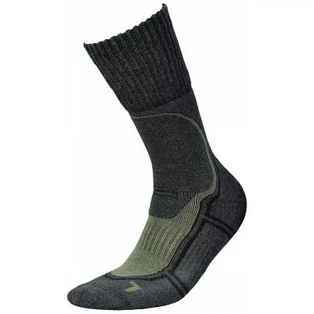 Термошкарпетки InMove Trekking Deodorant Антрацит з Хакі, 38-40 