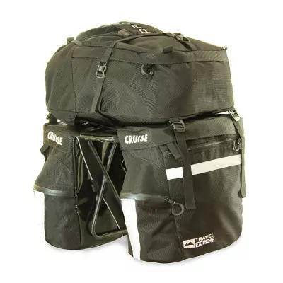 Велобаул Travel Extreme Cruise 50L, сірий