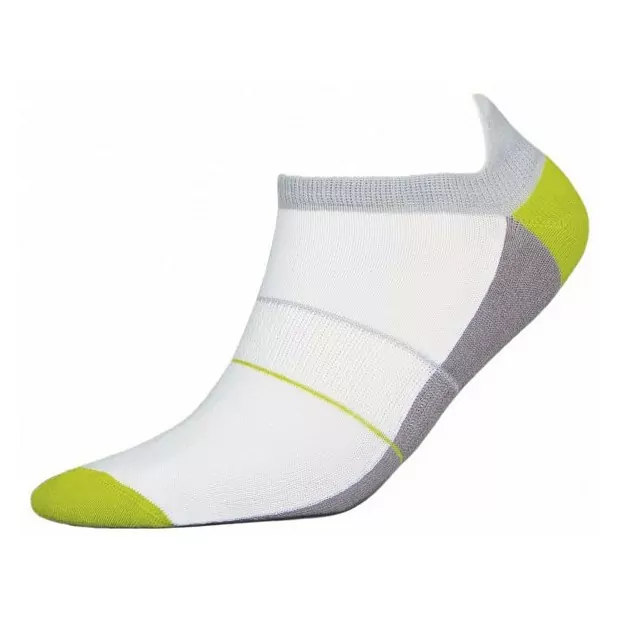 Термоноски InMove Mini Sport Deodorant Белый с зеленым, 44-46  