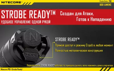 Ліхтар Nitecore P10 