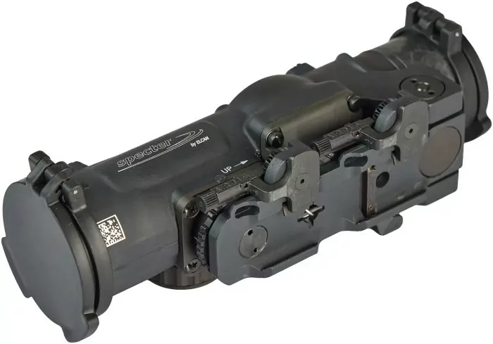 Приціл ELCAN Specter DR 4x/1x DFOV14-L1 (для калібру 5.56), A.R.M.S. Adj. Flip Cover&ARD 
