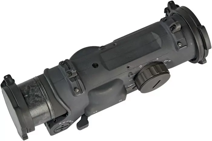 Приціл ELCAN Specter DR 4x/1x DFOV14-L1 (для калібру 5.56), A.R.M.S. Adj. Flip Cover&ARD 