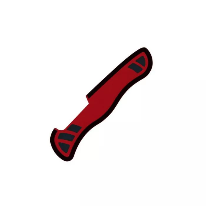 Накладка ручки ножа задн. red/black (111мм), VxC8330.C2 