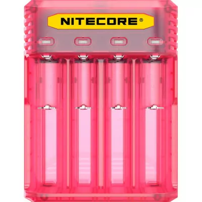 Зарядний пристрій Nitecore Q4 (рожевий)