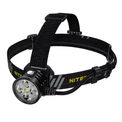 Ліхтар налобний Nitecore HU60 (4xCree XP-G3 S3 + 1xxhp35 HD E2, 1600 люмен, 10 режимів, Bluetooth)