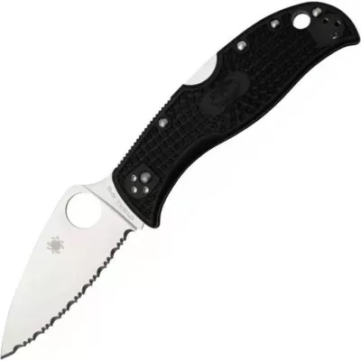 Ніж Spyderco Leafjumper, серейтор (C262SBK)
