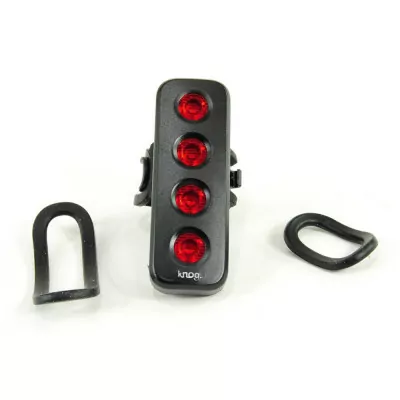 Мигалка задня Knog сліпуче Mob V обличчя Чорне 44 Люмена