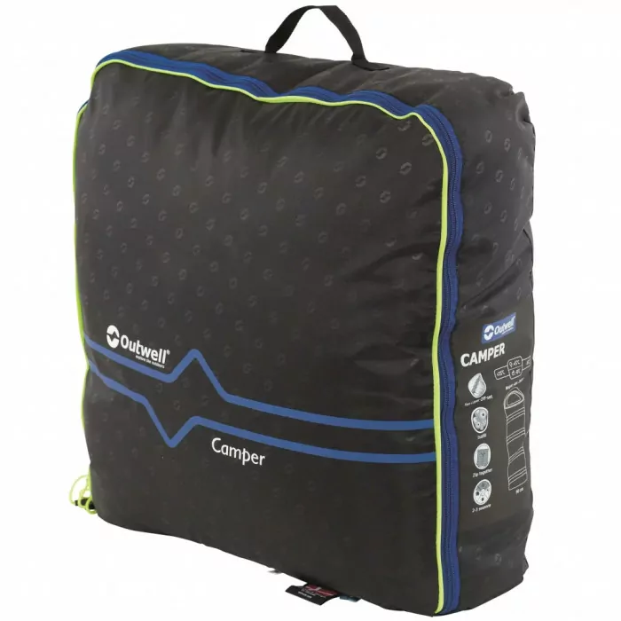 Спальний мішок Outwell Camper /0°C Blue Right (230351) 