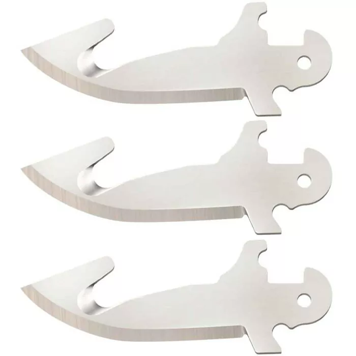 Клинок ножа Cold Steel Click-N-Cut Gut Hook, 3шт/уп 