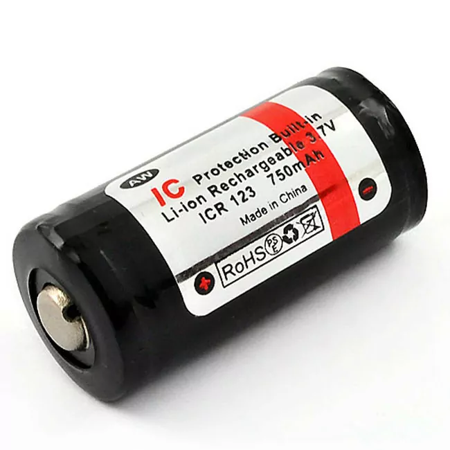 Акумулятор 16340 (CR123) 750mAh AW із захистом 