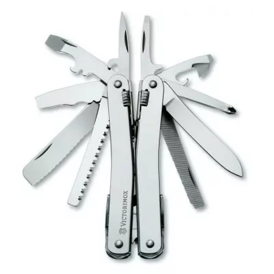 Мультитул Victorinox SWISSTOOL SPIRIT в шкіряному чохлі 3.0223.L