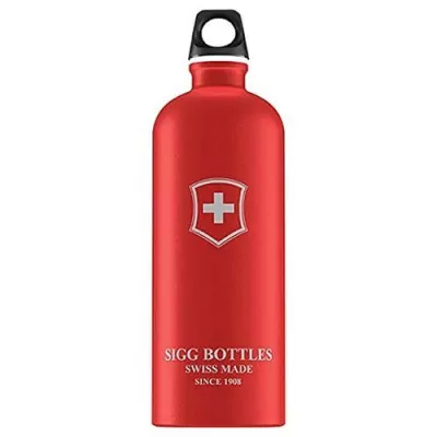Пляшка для води SIGG Swiss Emblem Touch, 1 л (червона)