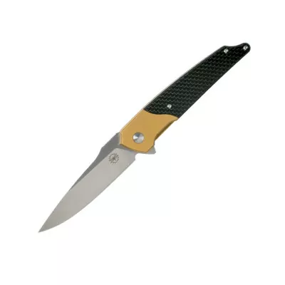 Ніж Amare Knives Pocket Peak Folder, Золотий