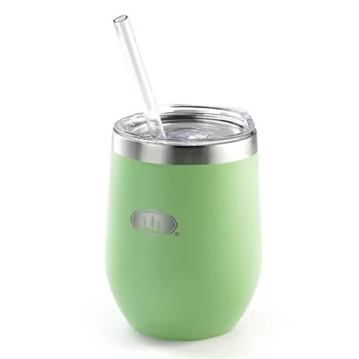 Термогорнятко з трубочкою GSI Outdoors Glacier Stainless Vacuum 12 fl.oz.Tumbler (зелене)