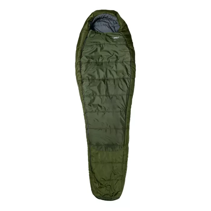 Спальний мішок Campout Linden (-1/-7°C), 195 см - Right Zip, Khaki (PNG 249446) 