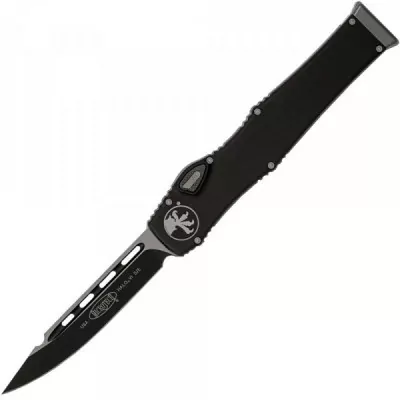 Ніж Microtech Halo VI Drop Point Чорний клинок 251-1