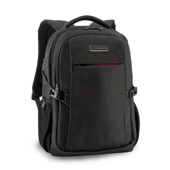 Рюкзак міський Swissbrand Linz 21 Black (SWB_BLLIN001U) 