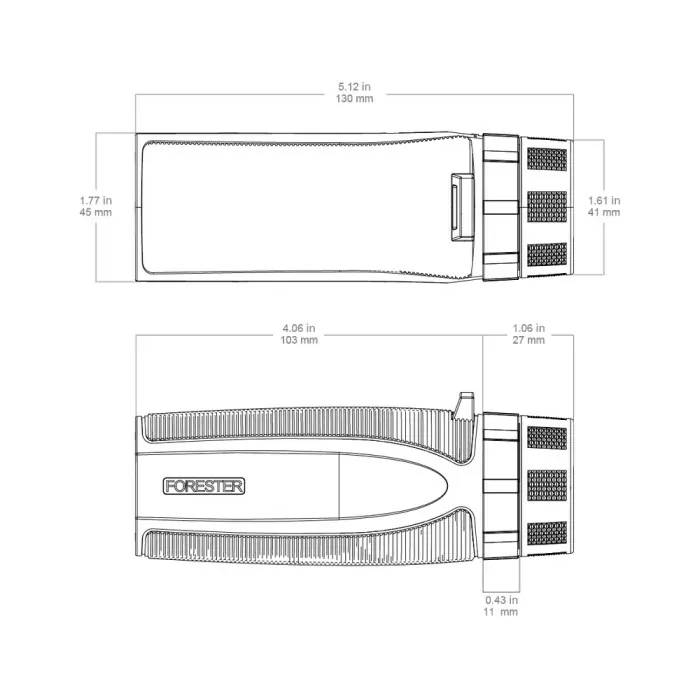 Монокуляр Vector Optics Forester 8x32 