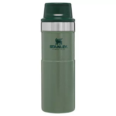 Термочашка Stanley Classic Trigger-action Hammertone Green 0.47 л