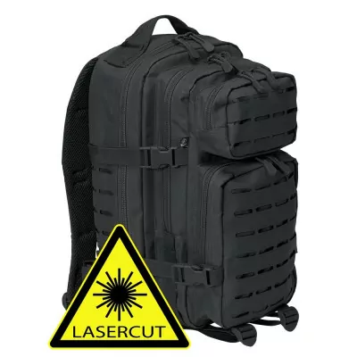 Рюкзак Brandit US Cooper Lasercut medium, чорний