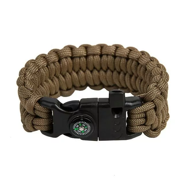 Браслет Петлі Survival Coyote brown (L) 