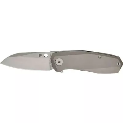 Ніж Spyderco Techno 3, CTS XHP, Titanium gray