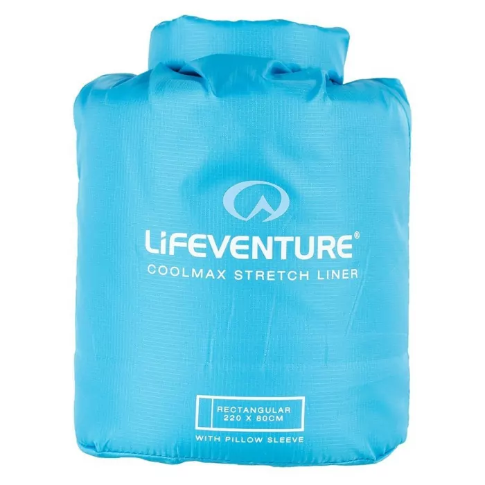 Вкладиш в спальний мішок Lifeventure Coolmax Stretch Rectangular (65560) 