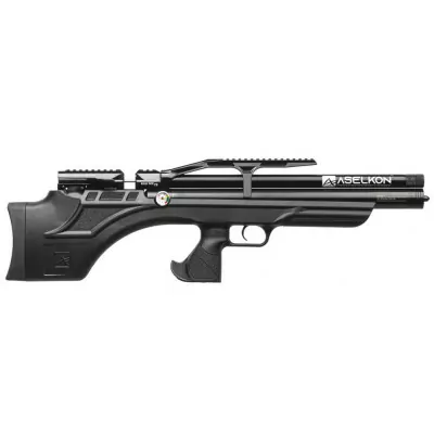 Пневматична PCP гвинтівка Aselkon MX7-S Black кал. 4.5
