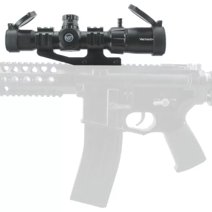 Приціл оптичний Vector Optics  MUSTANG GENII 1-4X30 (30 мм) Illum. SFP 