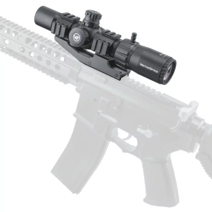 Приціл оптичний Vector Optics  MUSTANG GENII 1-4X30 (30 мм) Illum. SFP 
