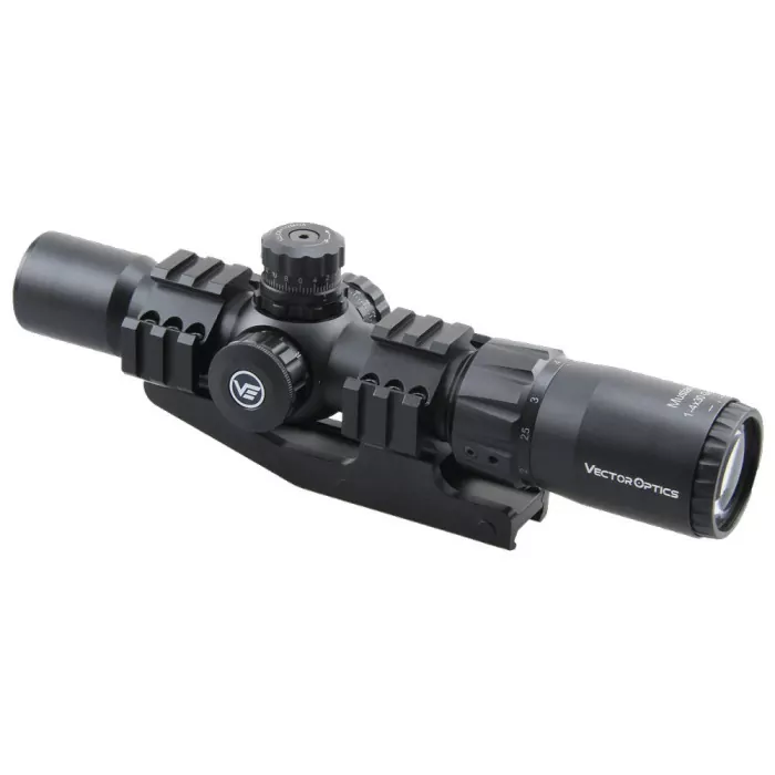 Приціл оптичний Vector Optics  MUSTANG GENII 1-4X30 (30 мм) Illum. SFP 