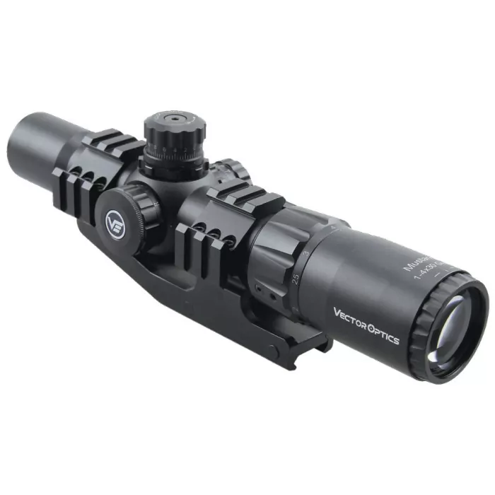 Приціл оптичний Vector Optics  MUSTANG GENII 1-4X30 (30 мм) Illum. SFP 