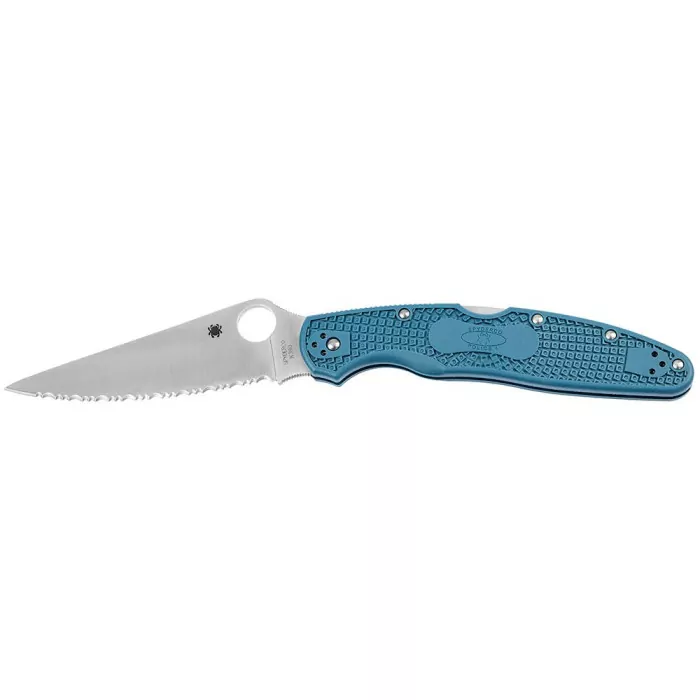 Ніж Spyderco Police 4 Lightweight, серрейтор (C07FS4K390) 