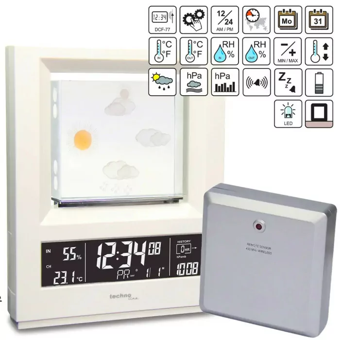 Метеостанція Technoline WS6620 White (WS6620) 