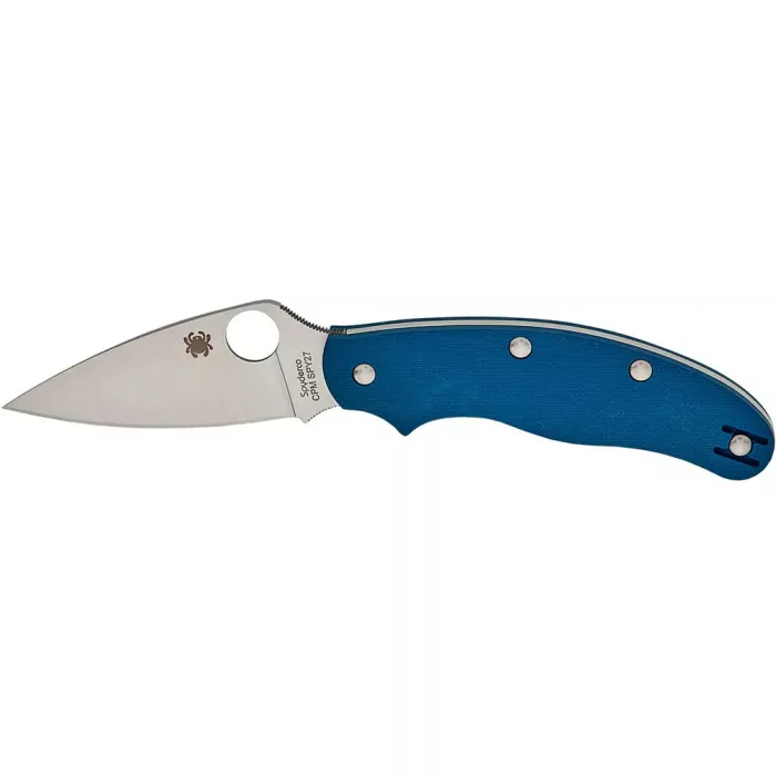 Ніж Spyderco Uk Penknife, CPM SPY27, G-10 cobalt blue 
