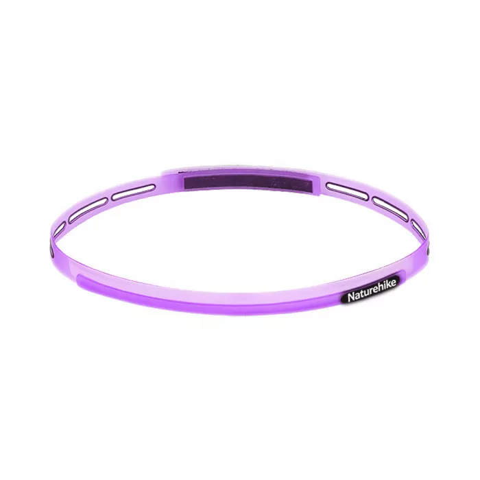 Обруч на голову Naturehike Outdoor Silicon Sweatband purple NH17Z010-D 