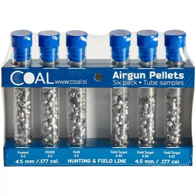Тестовий набір кулі Coal Hunting & Field Line pellets 4,5 мм