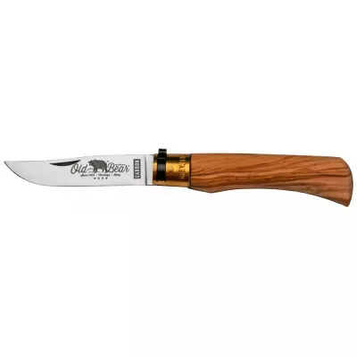 Ніж Old Bear Classic L, C70 steel, Olive wood