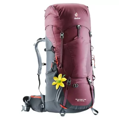 Рюкзак Deuter Aircontact Lite 60+10 SL maron-graphite