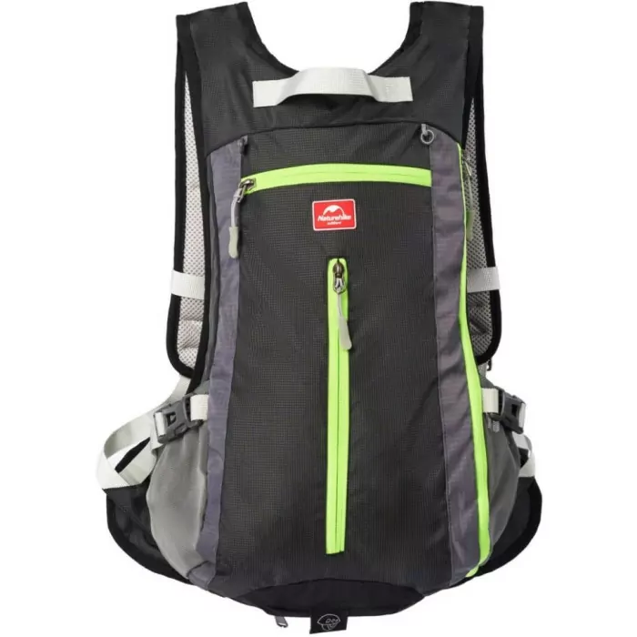 Велорюкзак з чохлом для шолома Naturehike 15 л sky blue NH15C001-B, блакитний 