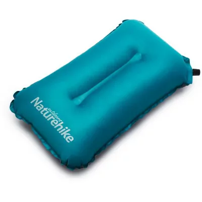Подушка самонадувающаяся Naturehike Sponge automatic NH17A001-L, Блакитний