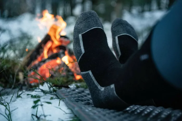 Термошкарпетки Aclima WarmWool Socks Jet Black 44-48 