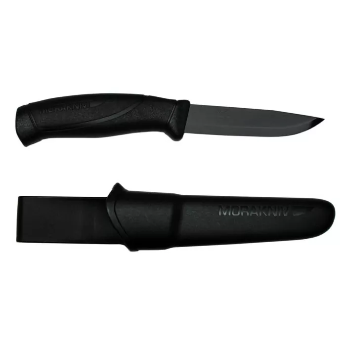 Ніж Morakniv Companion BlackBlade, нержавіюча сталь, чорний клинок, 12553 
