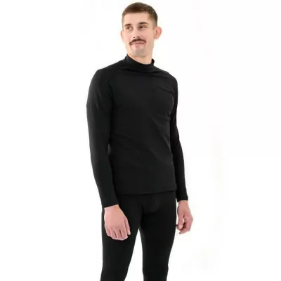 Термофутболка чоловіча Turbat Yeti Top Mns anthracite black - S - чорний