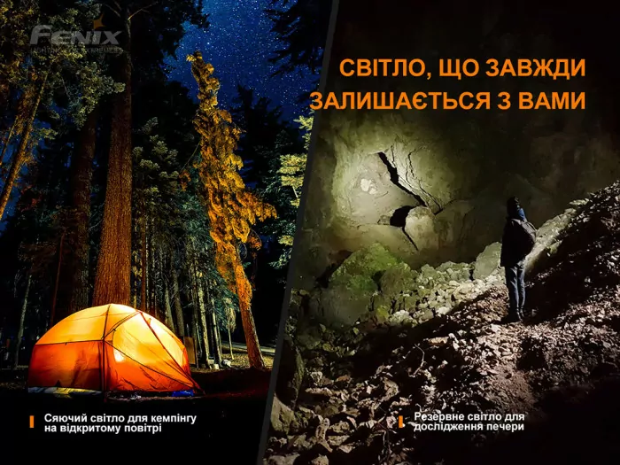 Ліхтар ручний з автономним живленням Fenix E-STAR 