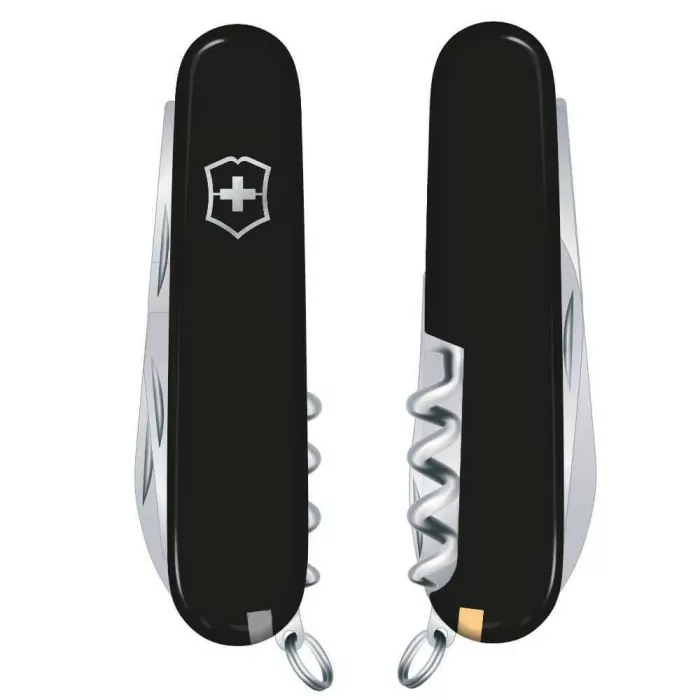Ніж Victorinox Sportsman 84мм/13функ/чорн 