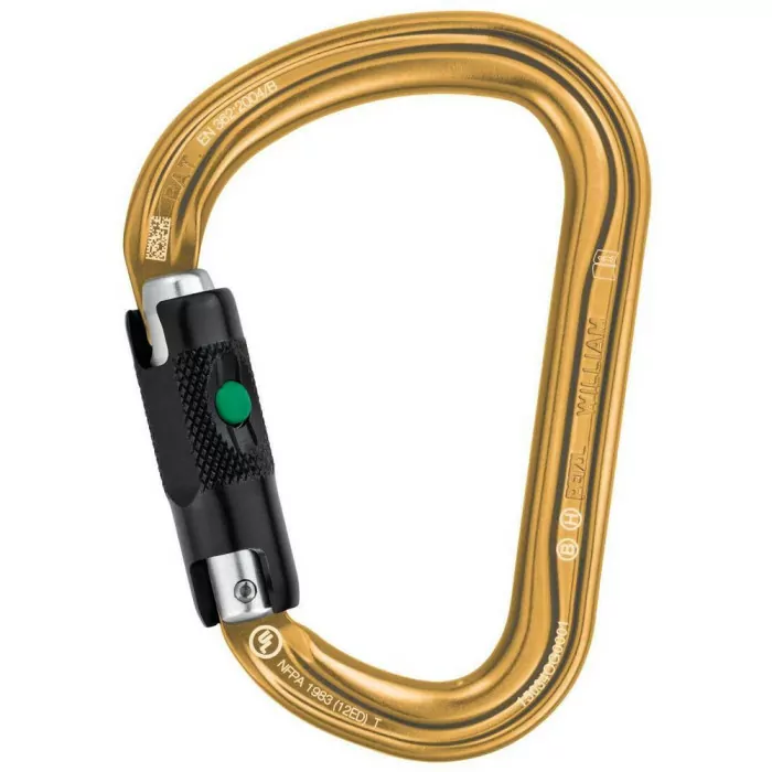 Карабін Petzl WILLIAM ball-lock gold 
